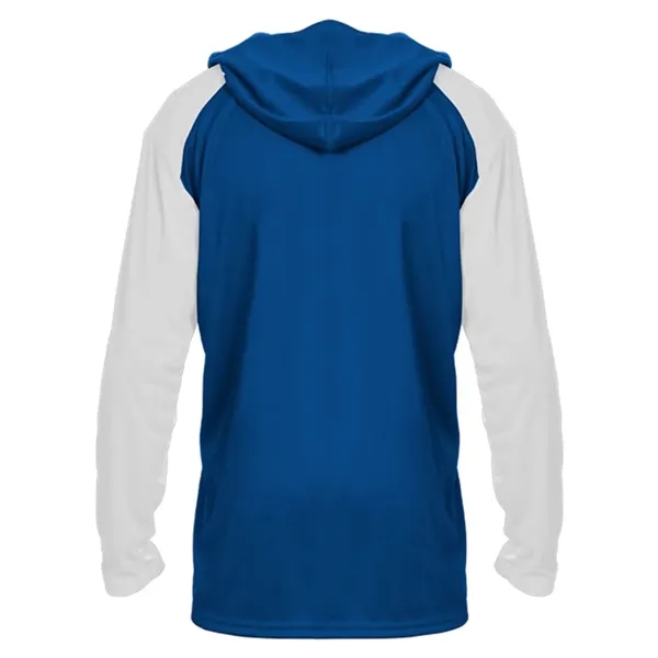 Badger Breakout Youth Hooded T-Shirt... from ASI 84358 S&S Activewear