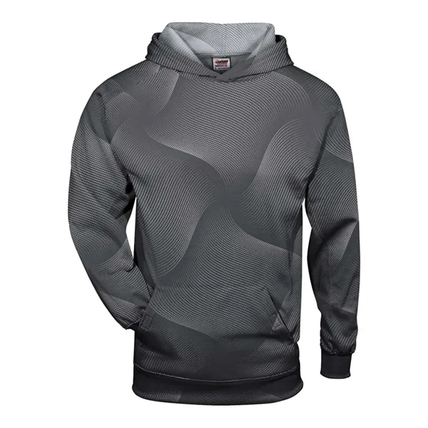 Badger Youth Warp Hooded Long Sleeve T-Shirt... from ASI 84358 S&S Activewear