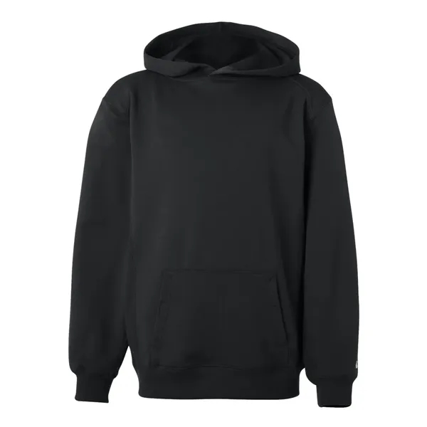 Youth moisture-management pullover hooded sweatshirt. Blank product.... from ASI 84358 S&S Activewear