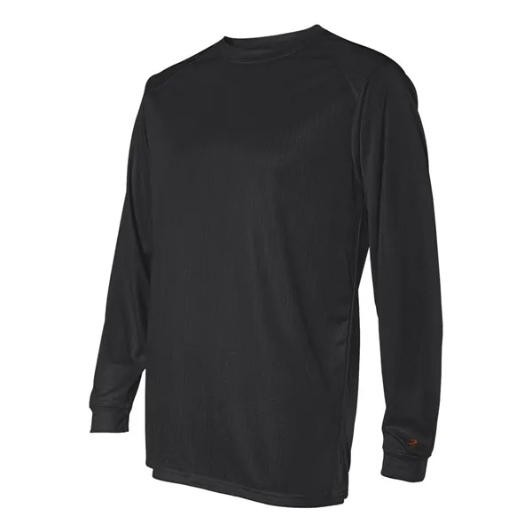 Long sleeve t-shirt with moisture managing. Blank product.... from ASI 84358 S&S Activewear