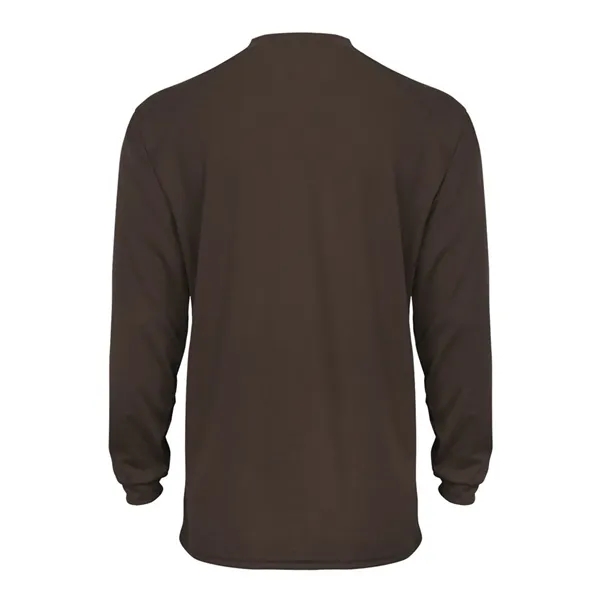 Long sleeve t-shirt with moisture managing. Blank product.... from ASI 84358 S&S Activewear