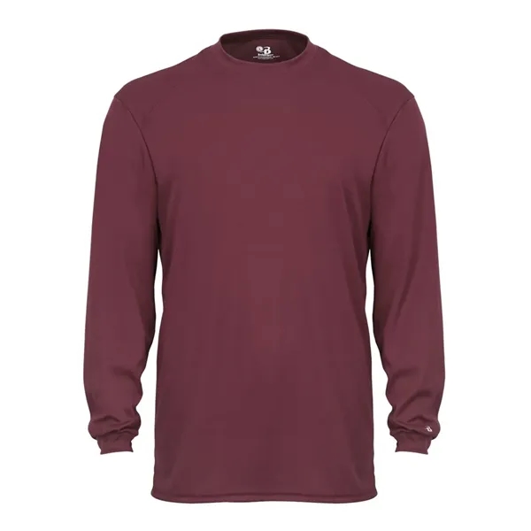 Long sleeve t-shirt with moisture managing. Blank product.... from ASI 84358 S&S Activewear
