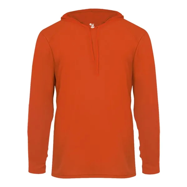 Long-sleeve hooded t-shirt with drawcord... from ASI 84358 S&S Activewear