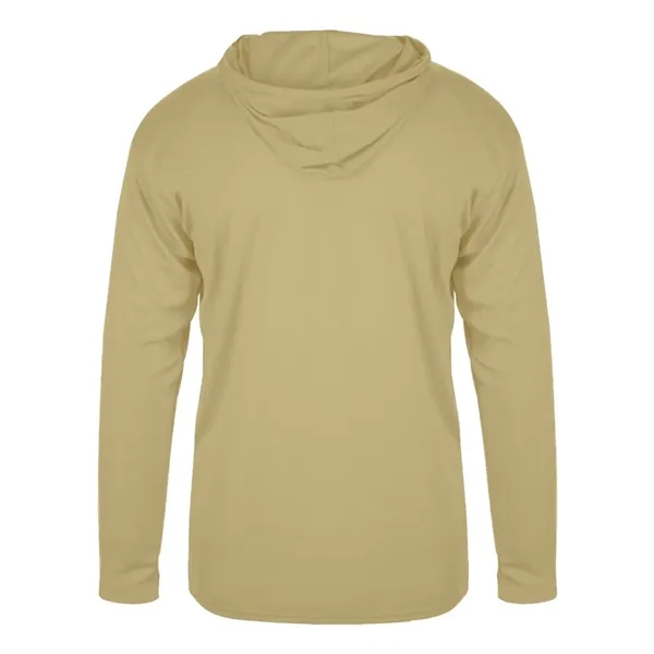 Long-sleeve hooded t-shirt with drawcord... from ASI 84358 S&S Activewear