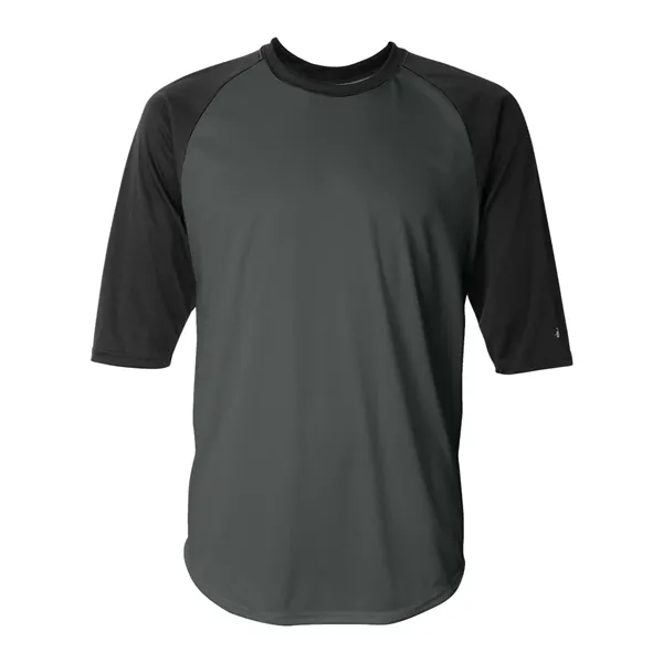 Three-quarter raglan sleeve baseball t-shirt... from ASI 84358 S&S Activewear
