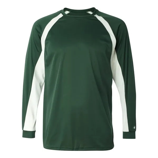 Long sleeve t-shirt equipped with moisture-management and anti-microbial technology.... from ASI 84358 S&S Activewear