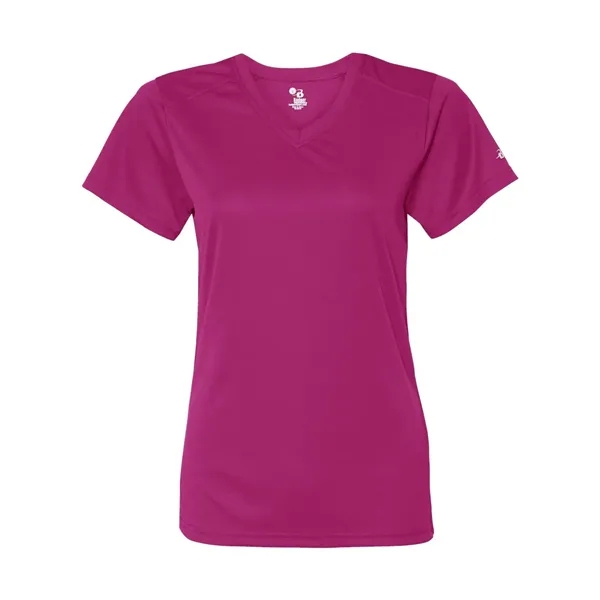 Women's v-neck short sleeve t-shirt, blank.... from ASI 84358 S&S Activewear