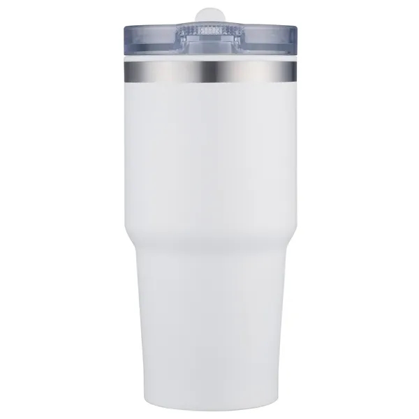 20 oz insulated travel mug with powdered finish and drinking spout... from ASI 68190 Lungsal / Lungsal