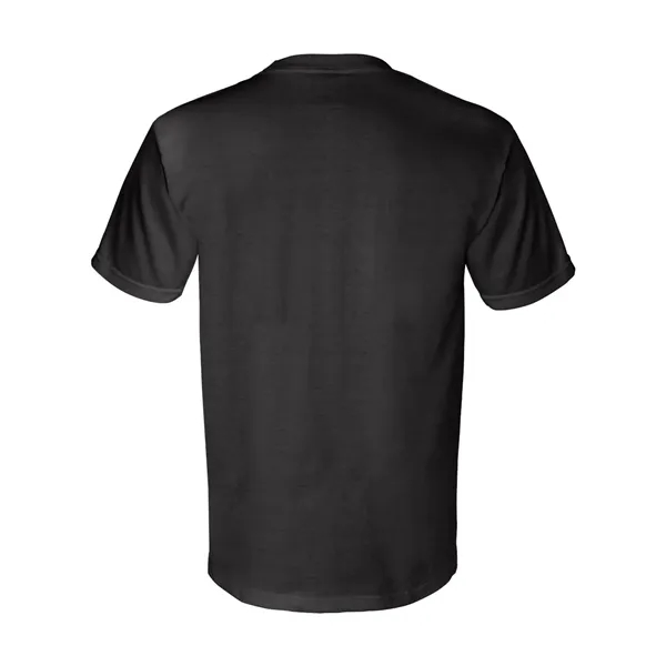 Adult pre-shrunk 100% cotton short sleeve t-shirt with a pocket, union... from ASI 84358 S&S Activewear