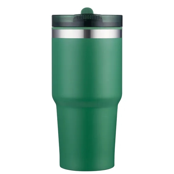 20 oz insulated travel mug with powdered finish and drinking spout... from ASI 68190 Lungsal / Lungsal