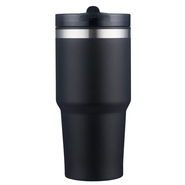20 oz insulated travel mug with powdered finish and drinking spout... from ASI 68190 Lungsal / Lungsal