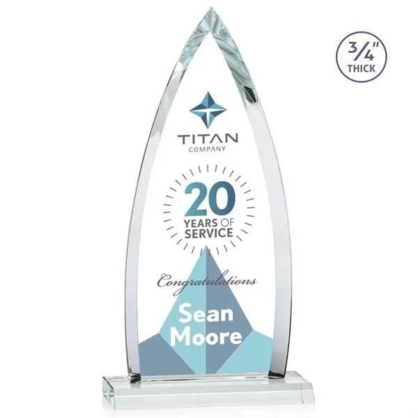 The striking Shildon Award is a 3/4" thick Starfire arrowhead with... from ASI 84592 St Regis Group / St Regis