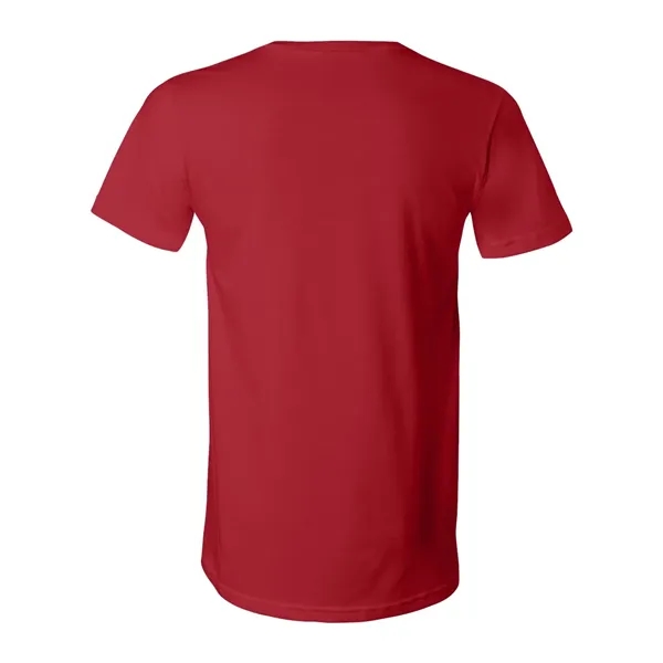 Adult short sleeve v-neck t-shirt with hemmed sleeves. Blank product.... from ASI 84358 S&S Activewear