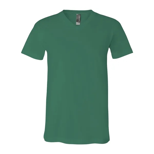 Adult short sleeve v-neck t-shirt with hemmed sleeves. Blank product.... from ASI 84358 S&S Activewear