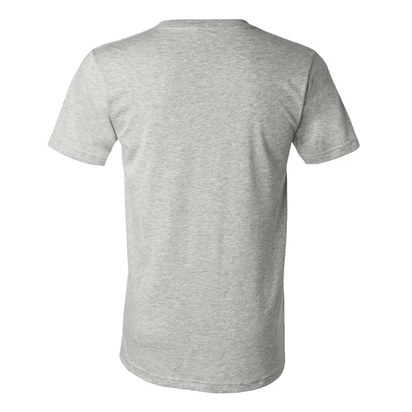 BELLA + CANVAS Unisex Heather CVC V-Neck Tee... from ASI 84358 S&S Activewear