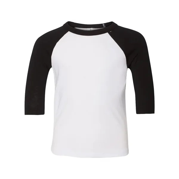 Toddler Three-Quarter Sleeve Baseball Tee... from ASI 84358 S&S Activewear