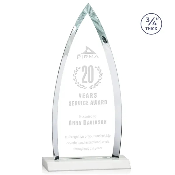 The striking Shildon Award is a 3/4" thick Starfire arrowhead with... from ASI 84592 St Regis Group / St Regis