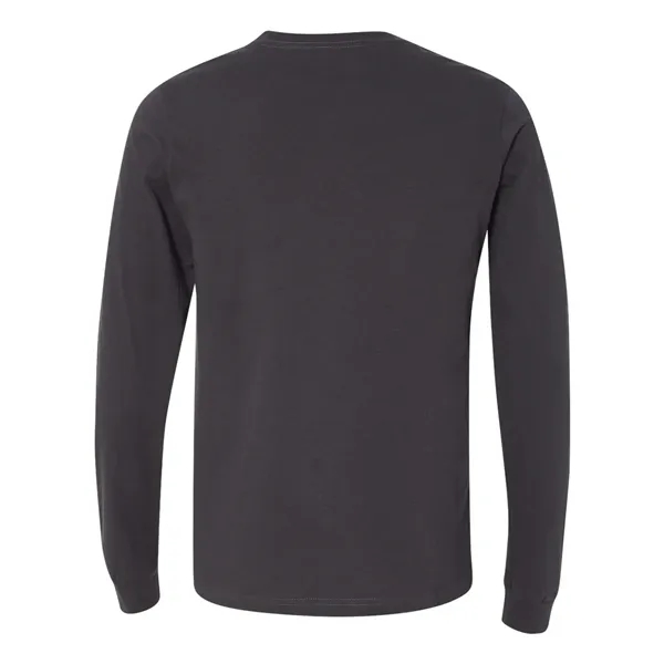 Adult long sleeve crewneck t-shirt with 2" rib cuffs. Blank product.... from ASI 84358 S&S Activewear