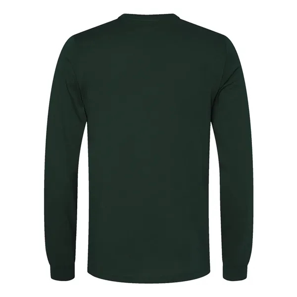 Adult long sleeve crewneck t-shirt with 2" rib cuffs. Blank product.... from ASI 84358 S&S Activewear