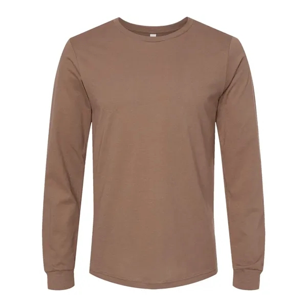 Adult long sleeve crewneck t-shirt with 2" rib cuffs. Blank product.... from ASI 84358 S&S Activewear