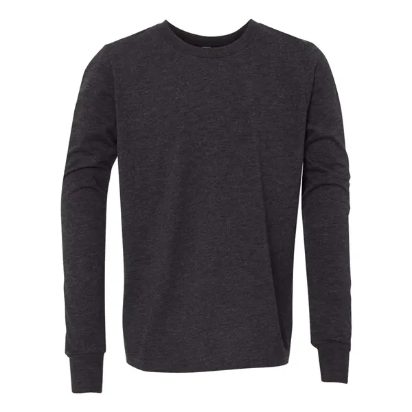 BELLA + CANVAS Youth Triblend Long Sleeve Tee... from ASI 84358 S&S Activewear