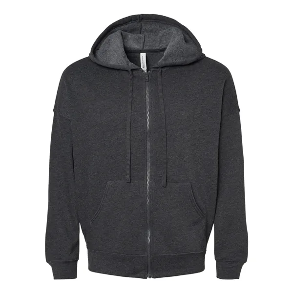 BELLA + CANVAS Unisex Sponge Fleece DTM Full-Zip Hoodie... from ASI 84358 S&S Activewear