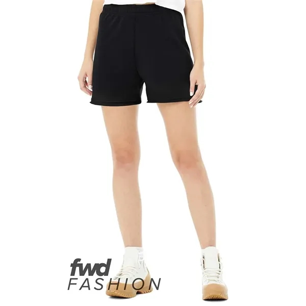 BELLA + CANVAS FWD Fashion Women's Cutoff Sweatshorts... from ASI 84358 S&S Activewear