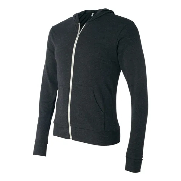 Unisex lightweight hooded full-zip t-shirt. Blank product.... from ASI 84358 S&S Activewear