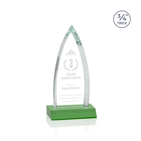 The striking Shildon Award is a 3/4" thick Starfire arrowhead with... from ASI 84592 St Regis Group / St Regis