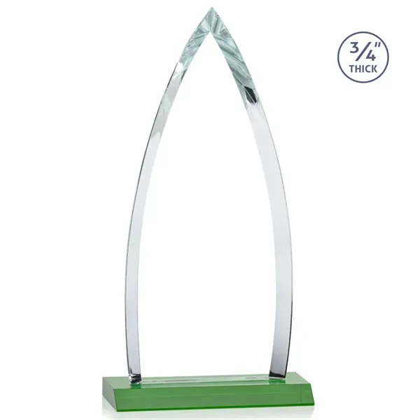 The striking Shildon Award is a 3/4" thick Starfire arrowhead with... from ASI 84592 St Regis Group / St Regis