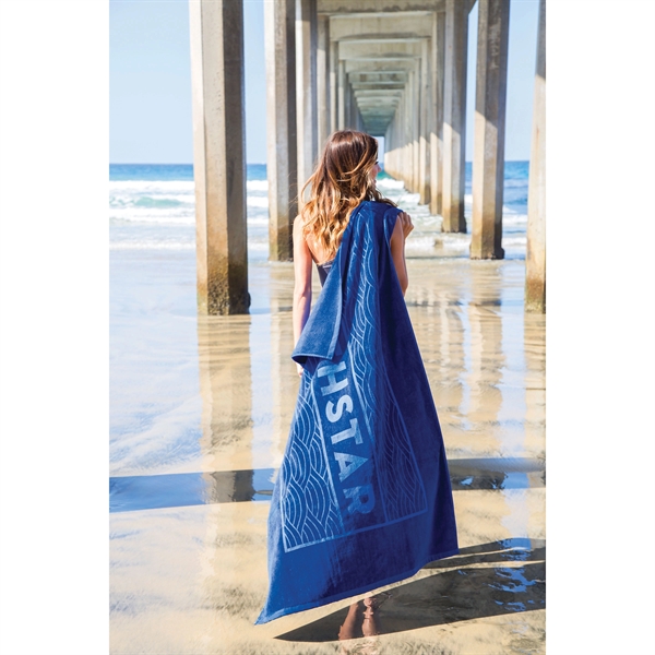 35" x 60" oversized velour beach towel.... from ASI 90913 Terry Town