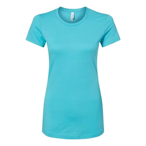 Women's cotton t-shirt with longer length body and shoulder taping. Blank... from ASI 84358 S&S Activewear