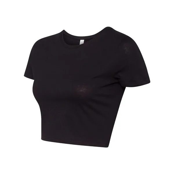 Ladies' crop t-shirt. Blank.... from ASI 84358 S&S Activewear