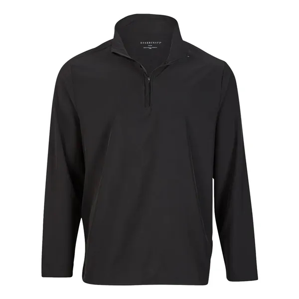 Boxercraft Quarter-Zip Stretch Pullover... from ASI 84358 S&S Activewear