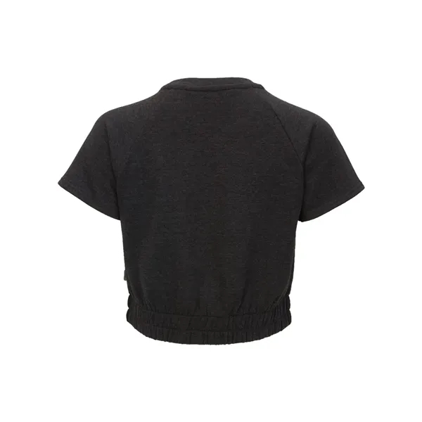 Boxercraft Women's French Terry Short Sleeve Cropped Crew...... from ASI 84358 S&S Activewear