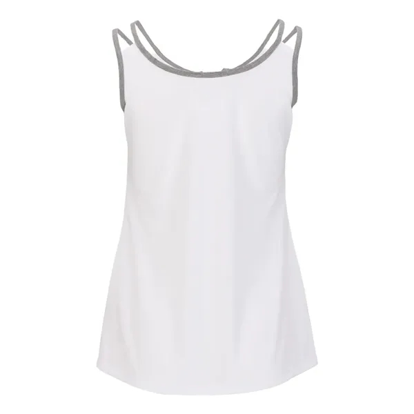 Boxercraft Women's Split Shoulder Tank Top... from ASI 84358 S&S Activewear