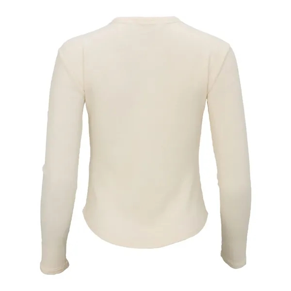 Boxercraft Women's Waffle Knit Baby Long Sleeve T-Shirt... from ASI 84358 S&S Activewear