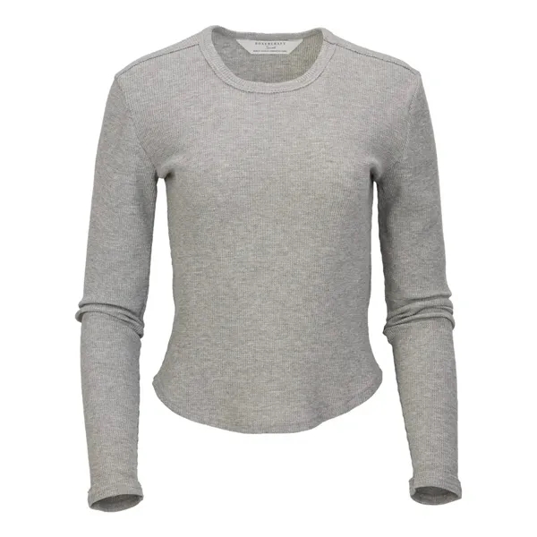Boxercraft Women's Waffle Knit Baby Long Sleeve T-Shirt... from ASI 84358 S&S Activewear