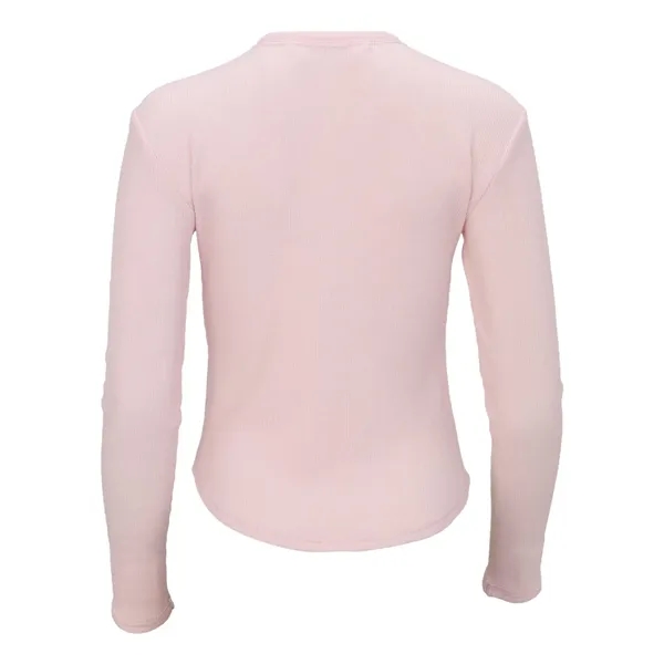 Boxercraft Women's Waffle Knit Baby Long Sleeve T-Shirt... from ASI 84358 S&S Activewear