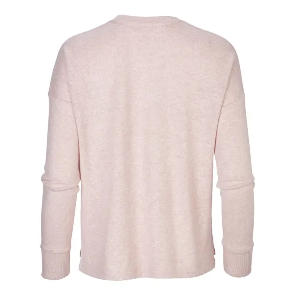 Women's Cuddle Fleece Boxy Crew... from ASI 84358 S&S Activewear