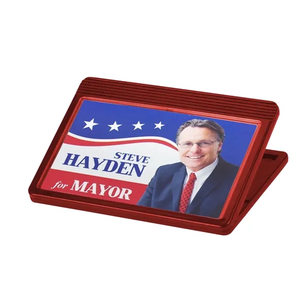 Business card power clip with magnetic backing and various color options.... from ASI 68507 The Magnet Group / Innovations by Magnet™