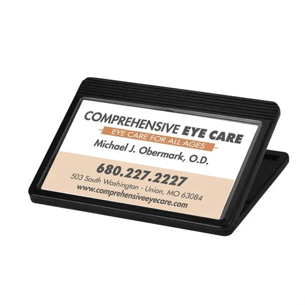 Business card power clip with magnetic backing and various color options.... from ASI 68507 The Magnet Group / Innovations by Magnet™