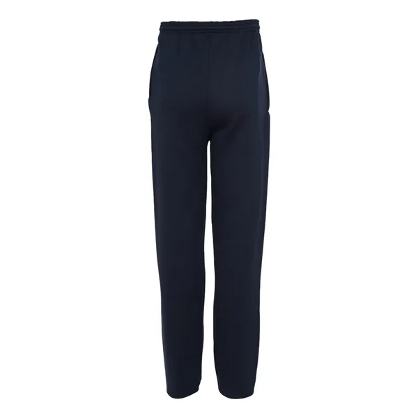 Fleece sweat pants made of cotton/polyester with pockets and moisture-wicking.... from ASI 84358 S&S Activewear