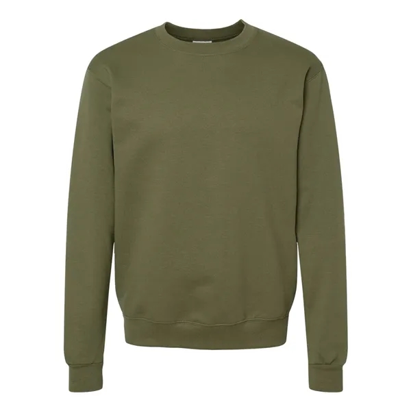 Cotton/polyester crewneck sweatshirt with durable cover-stitching and up to 5% polyester... from ASI 84358 S&S Activewear