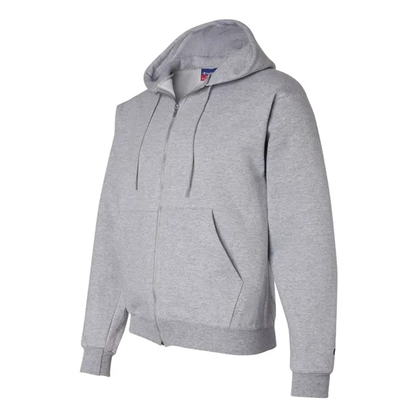 Full-zip cotton/polyester hoodie with two-ply hood and heavy rib knit waistband... from ASI 84358 S&S Activewear