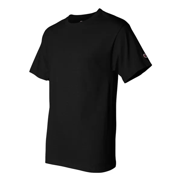 Cotton short sleeve T-shirt made with a tag-free neck label, shoulder-to-shoulder... from ASI 84358 S&S Activewear