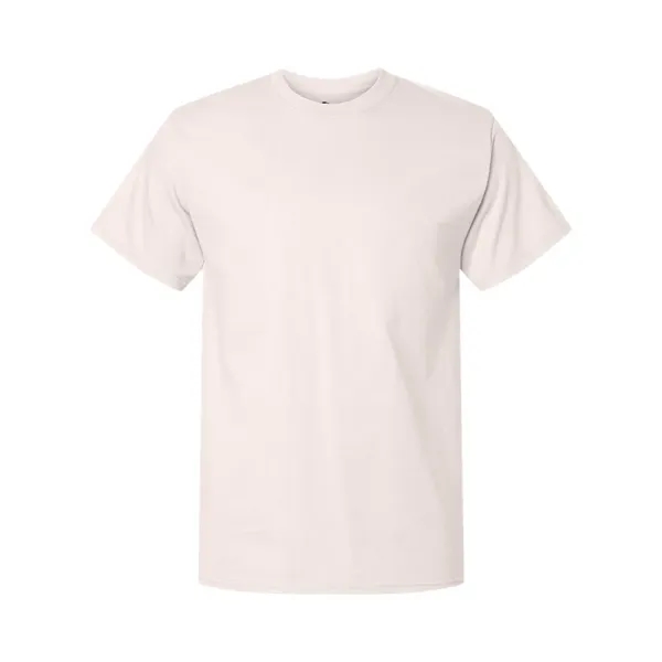 Cotton short sleeve T-shirt made with a tag-free neck label, shoulder-to-shoulder... from ASI 84358 S&S Activewear