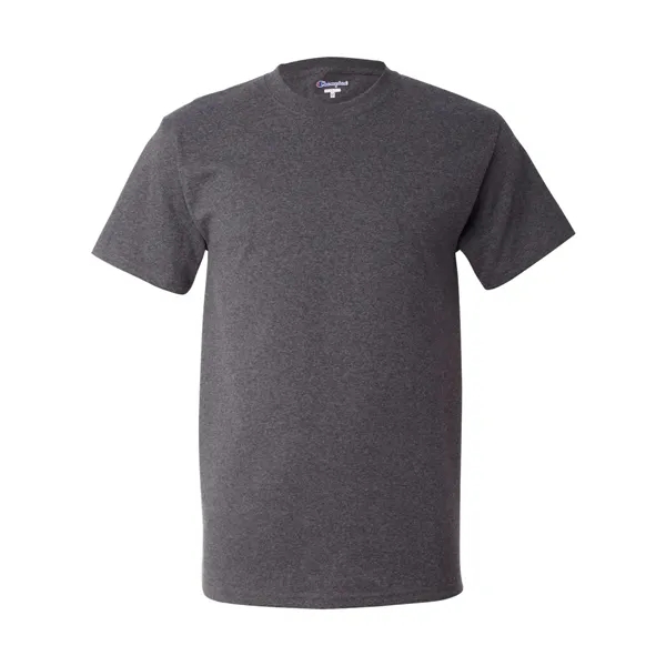 Cotton short sleeve T-shirt made with a tag-free neck label, shoulder-to-shoulder... from ASI 84358 S&S Activewear