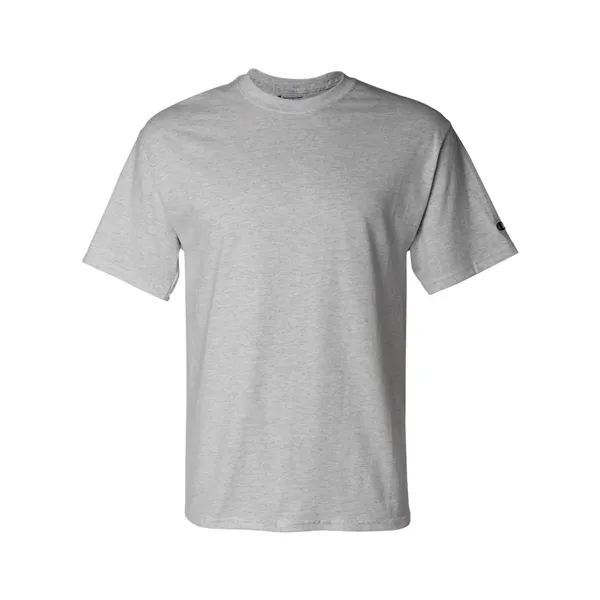 Cotton short sleeve T-shirt made with a tag-free neck label, shoulder-to-shoulder... from ASI 84358 S&S Activewear