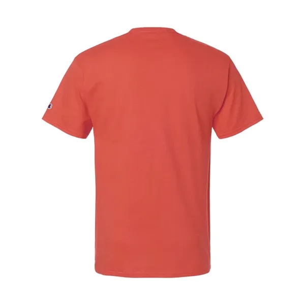 Cotton short sleeve T-shirt made with a tag-free neck label, shoulder-to-shoulder... from ASI 84358 S&S Activewear